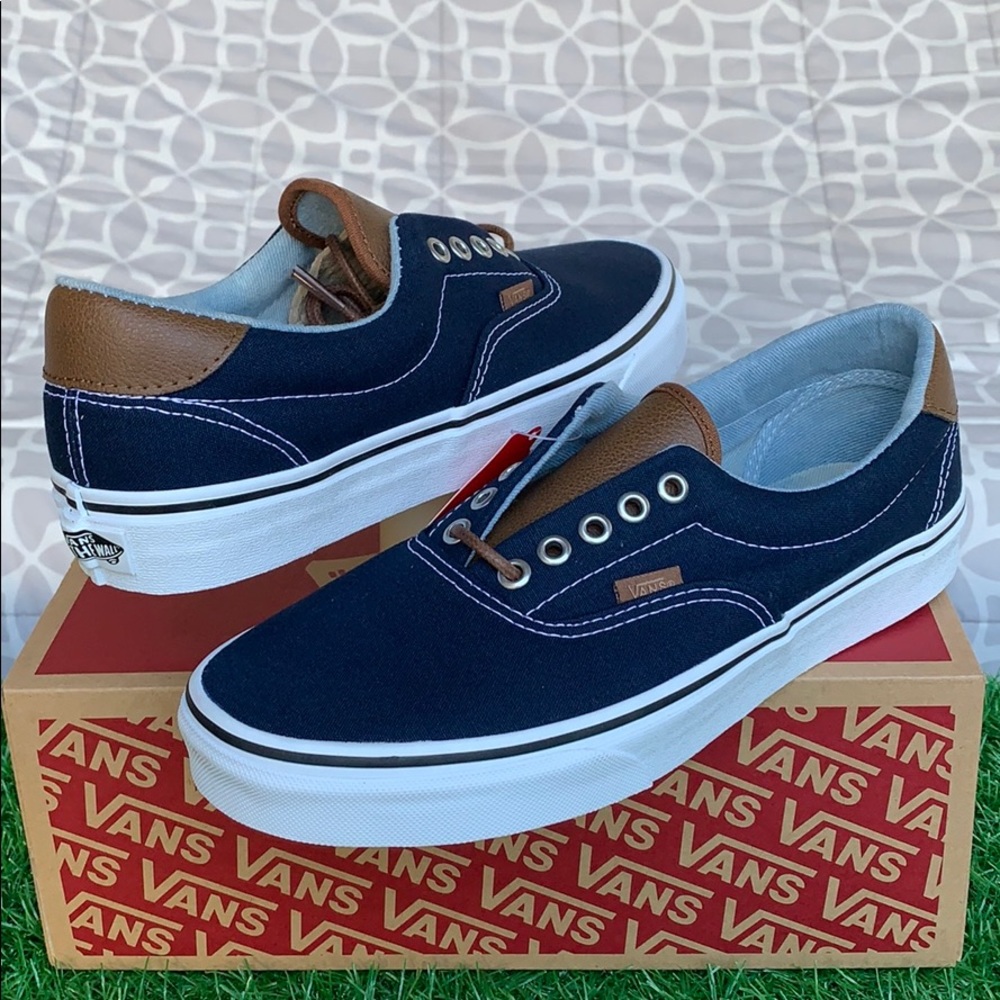 VANS ERA 59 C&L Dress Blues/Acid Denim WMNS - Picture 9 of 16